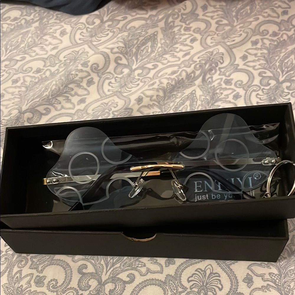 Elegant Gold and Silver Glasses